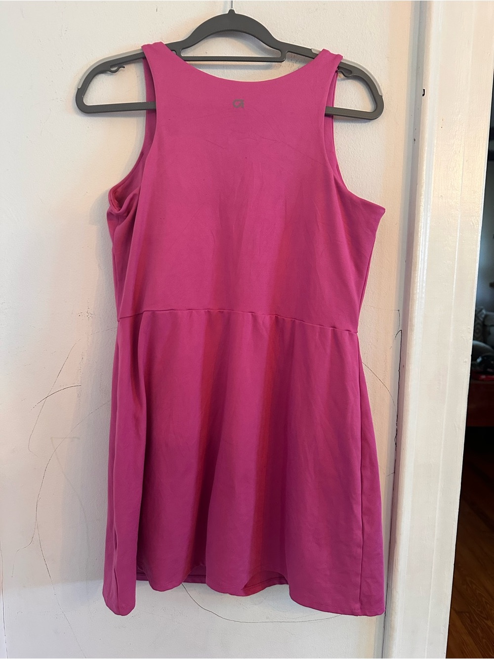 GAP Hot Pink Sleeveless V-Neck Mini Dress - Picture 8 of 13